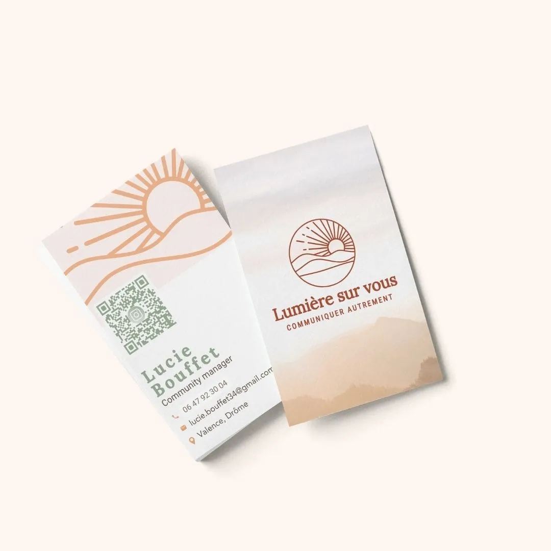 cartes de visite Community Manager