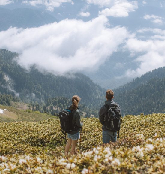 pexels-yaroslav-shuraev-4763809 Deux personnes regardant un paysage de montagne